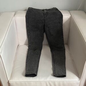 Topshop Charcoal Skinny Jeans